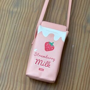 Strawberry Milk Crossbody Bag